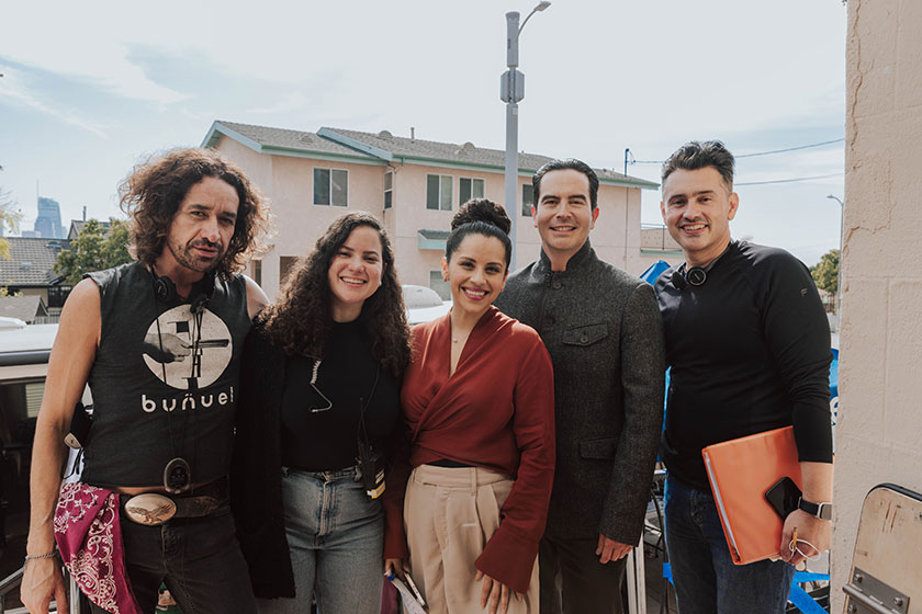 On set The Ballad of Tita and the Machines 2