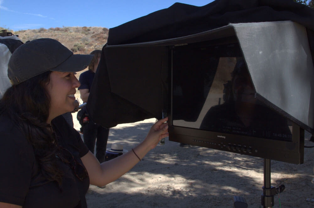 HOUR OF BLOOD BTS Marcella directing w1000